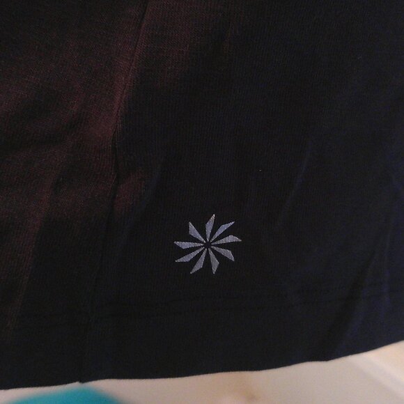 NWT Black Athleta Essence Maternity Asymmetrical Top - Nursing Friendly - Size S - Picture 9 of 14